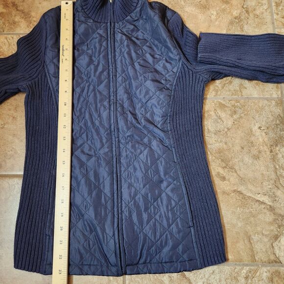 Croft & Barrow full zip sweater womens small - Picture 4 of 7